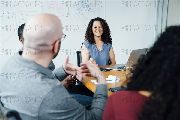 Business people in meeting