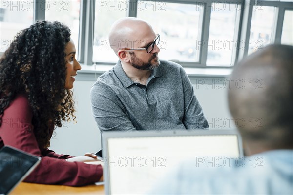 Business people in meeting