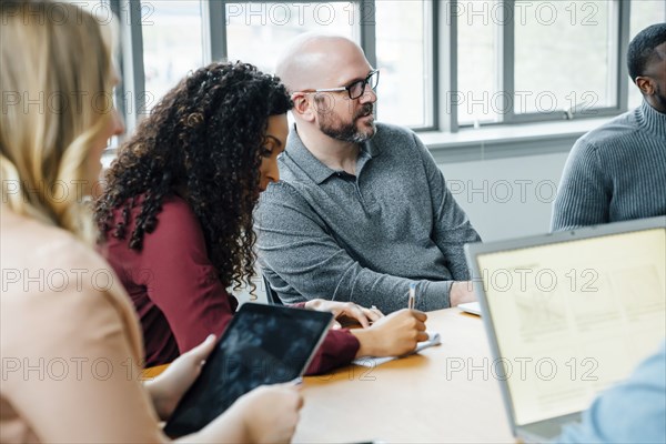 Business people in meeting