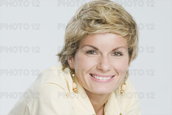 Close up of woman smiling