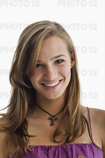 Smiling Hispanic girl