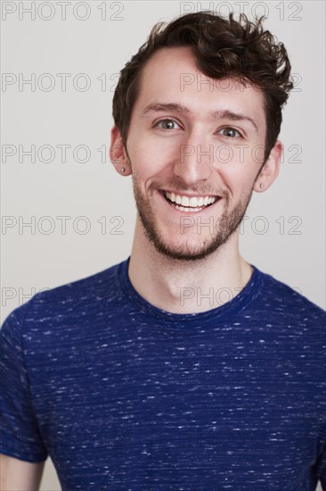 Caucasian man smiling