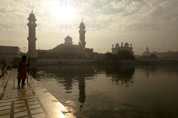 Lake and Golden Temple