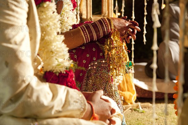 Couple in ornate