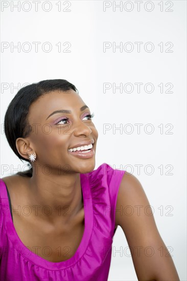 Smiling Black woman