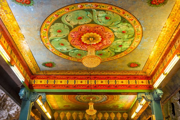 Ornate shrine in Batu Caves