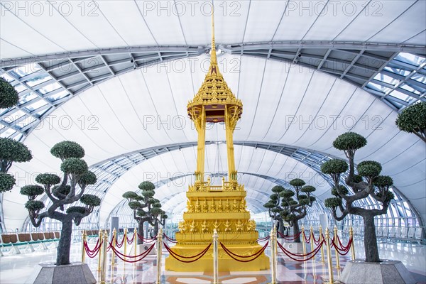 Buddhist shrine in Suvarnabhumi Airport