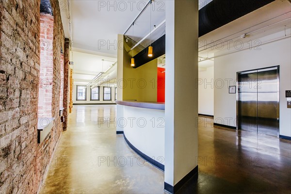 Empty room in modern office