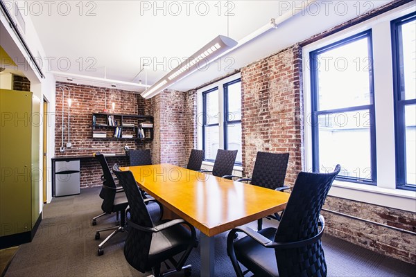 Empty conference room in modern office