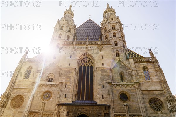 Sunbeams on castle