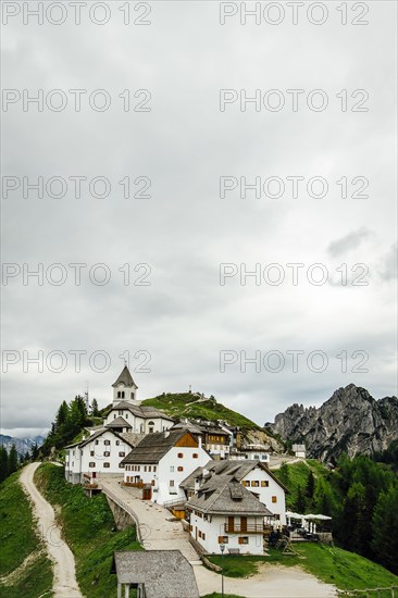 Houses on hill