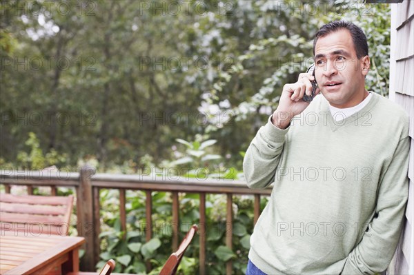 Man talking on the phone