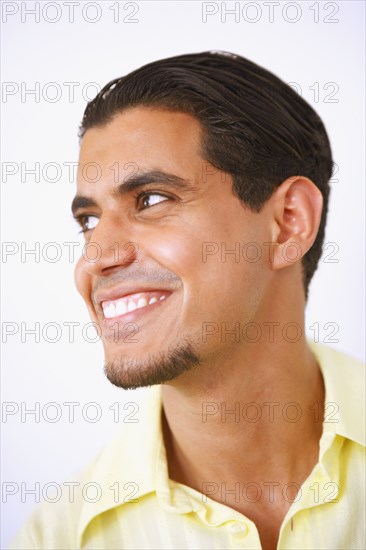 Close up of Egyptian man smiling