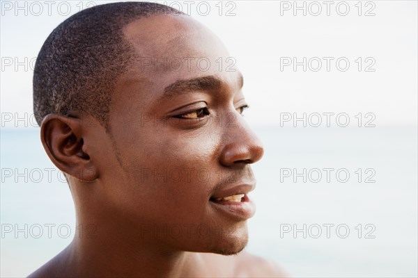 Close up of African man