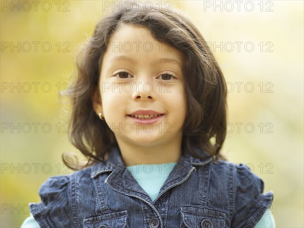 Hispanic girl smiling