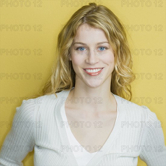 Close up of smiling woman