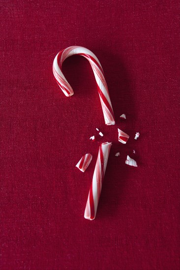 Broken candy cane