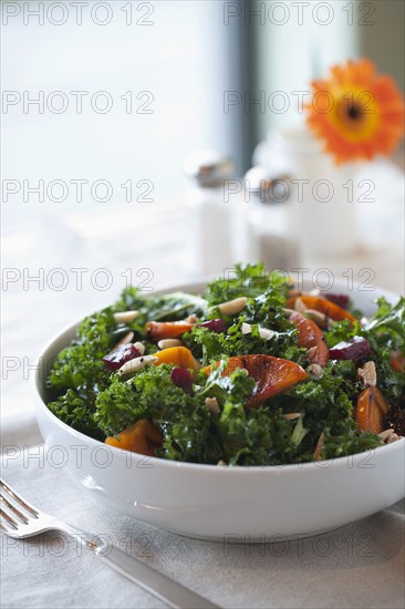 Healthy salad in bowl