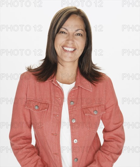 Portrait of Hispanic woman smiling
