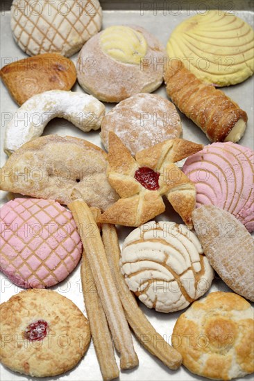 Variety of Hispanic pastries