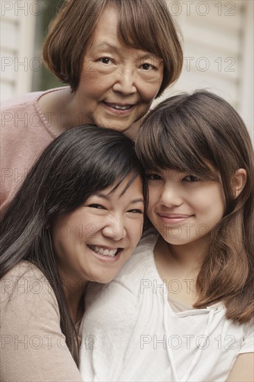 Smiling grandmother