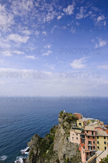 Apartment buildings overlooking ocean