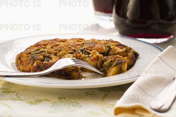 Traditional Italian frittata