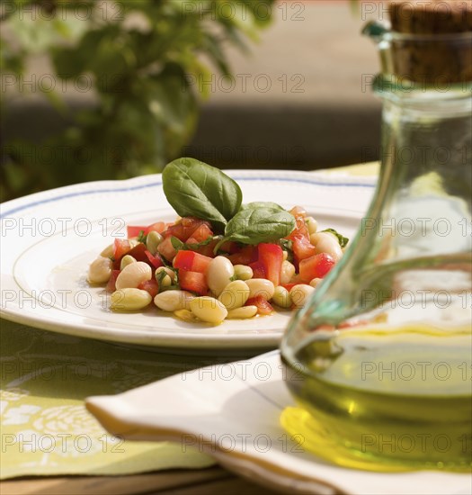 Fresh Italian bean salad