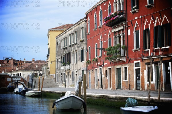 Buildings on canal