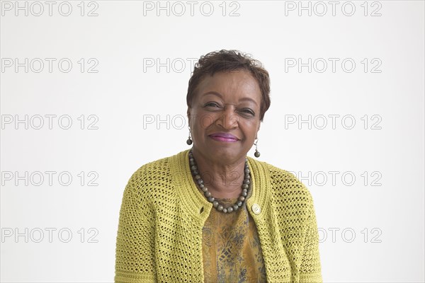 Portrait of smiling older Black woman