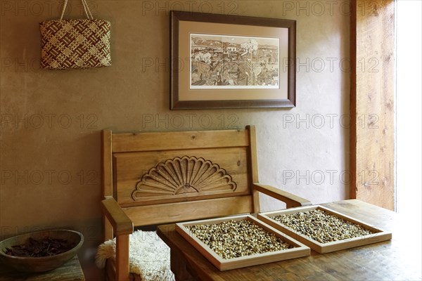 Traditional indigenous dining room