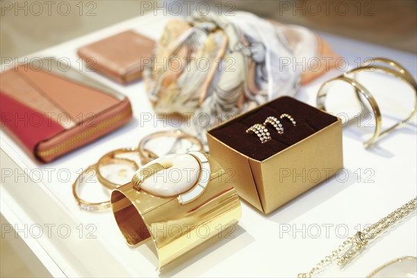 Display of luxury jewelry