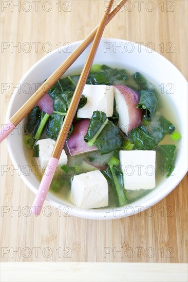 Bowl of Japanese soup