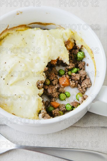 Shepherd's pie in bowl