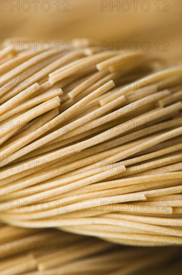 Close up of pasta noodles