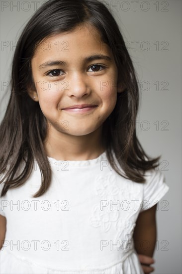 Close up of smiling girl