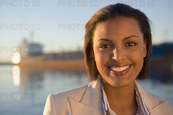 Portrait of African American businesswoman
