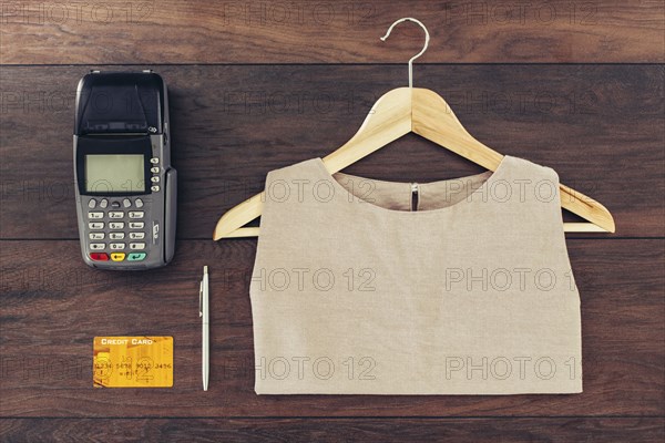 Shirt on hanger