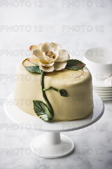 Holiday gift cake