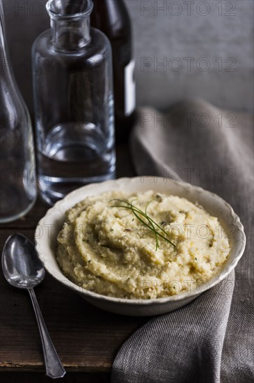 Bowl of cheese grits