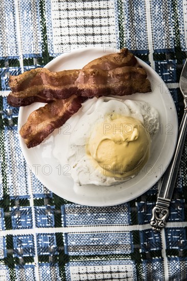 Ice cream and bacon