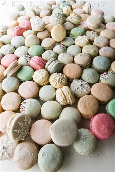 Pile of macaroons