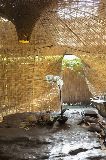 Bamboo hut