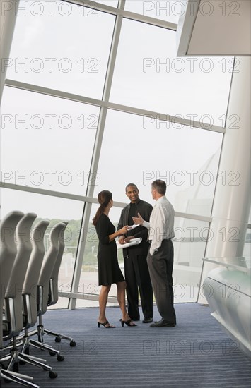 Business people working together in conference room