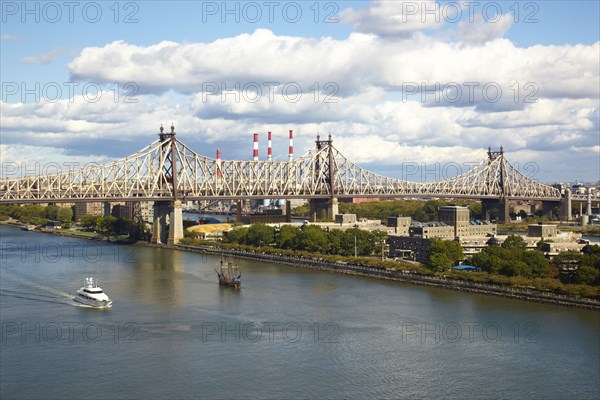 Bridge over urban canal