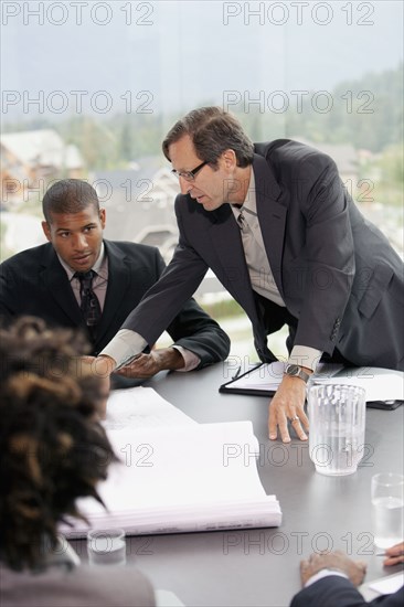 Business  people in meeting