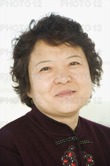 Chinese woman smiling