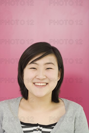 Chinese woman smiling