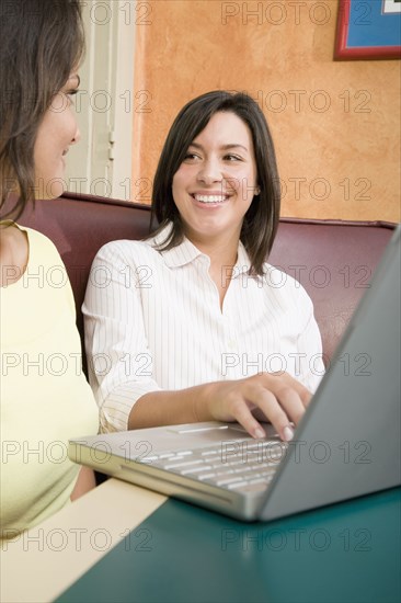 Women using laptop