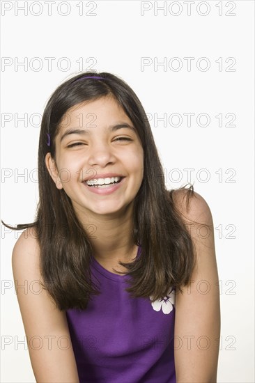 Hispanic girl smiling